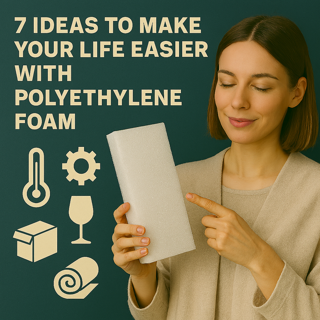 7 Ideas to Make Your Life Easier with Polyethylene Foam