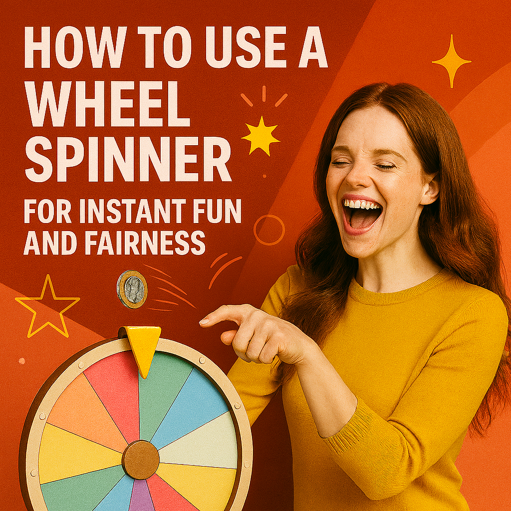 How to Use a Wheel Spinner for Instant Fun and Fairness