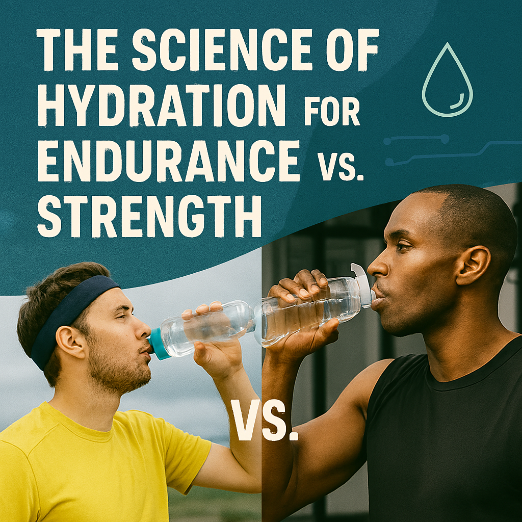 The Science of Hydration for Endurance vs. Strength