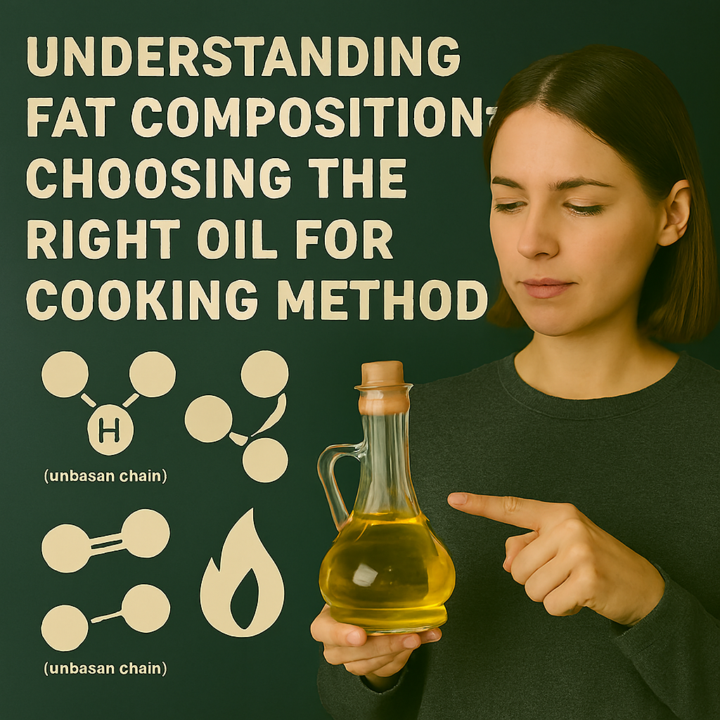 Understanding Fat Composition Choosing the Right Oil for Cooking Method