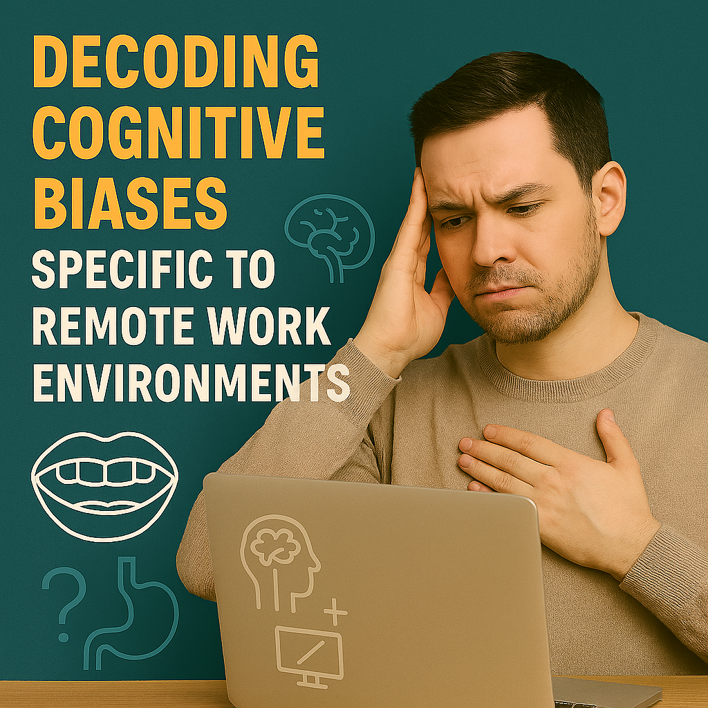 Decoding Cognitive Biases Specific to Remote Work Environments