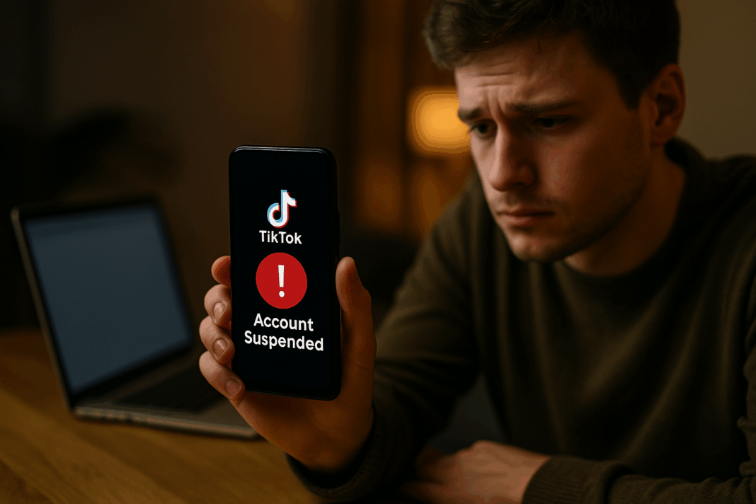 TikTok Account Suspended What Should I Do
