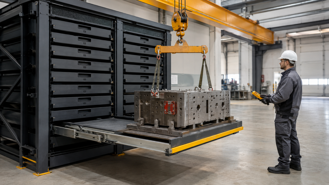 Advantages of 100 Open Drawer Racks for Storing Heavy Molds